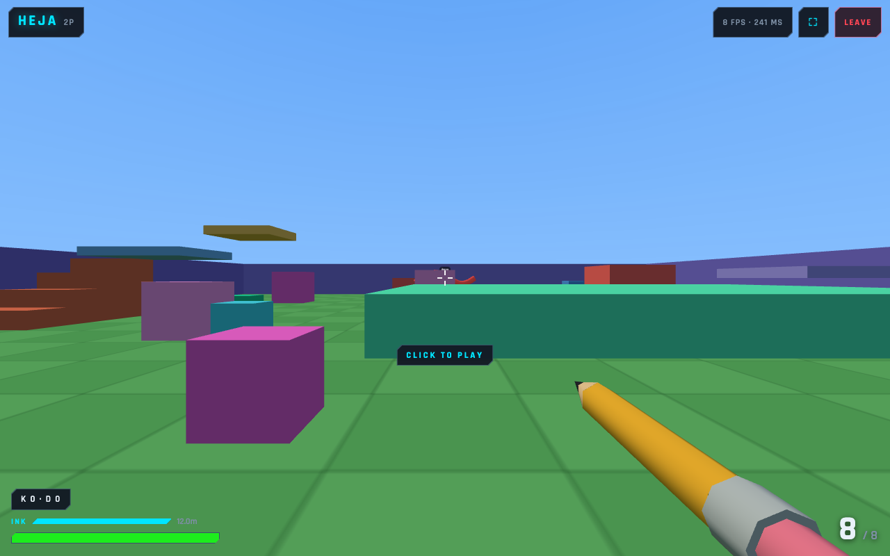 Pencil Shooter Combat